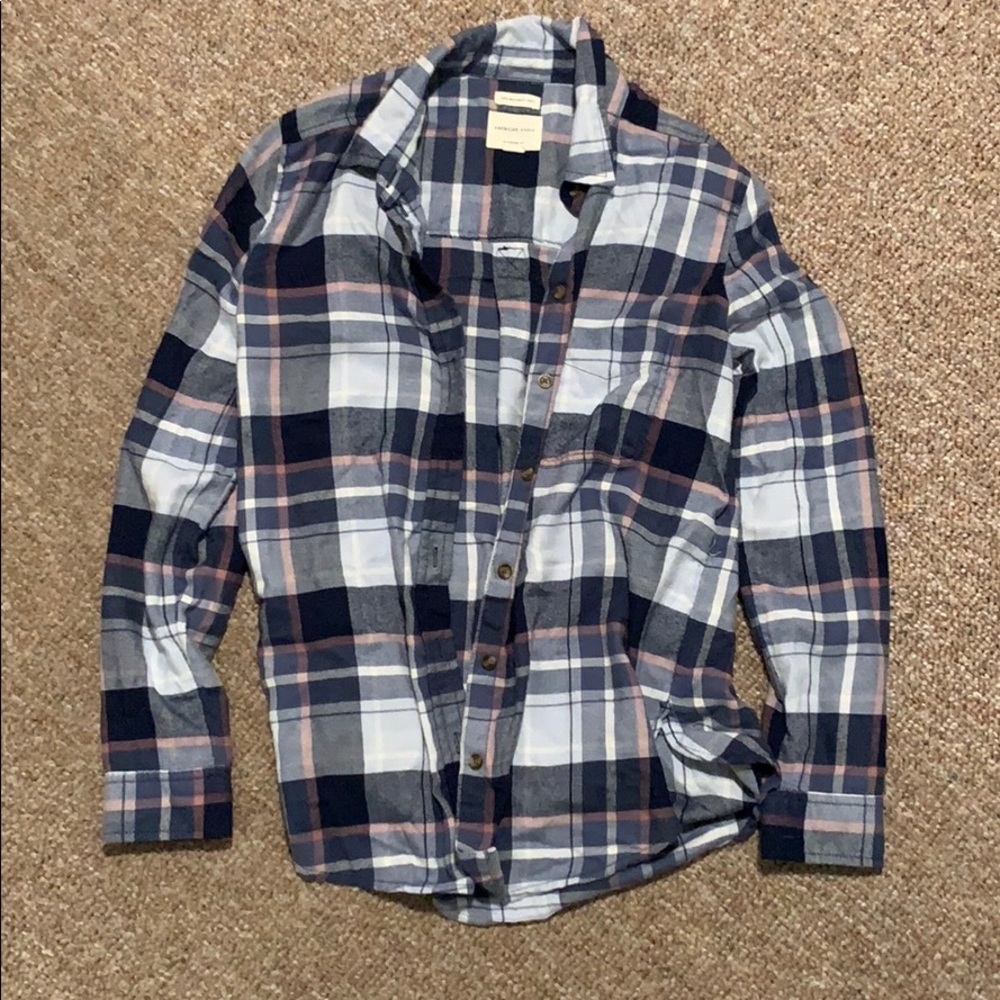 American Eagle boyfriend fit flannel